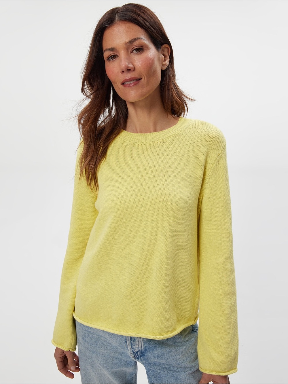 Michael Stars options: Mikaela Relaxed Pullover buttercup brand new nvr worn med